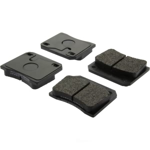 Centric Posi Quiet™ Extended Wear Semi-Metallic Front Disc Brake Pads for Jaguar XJRS - 106.00090