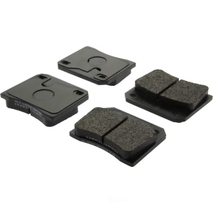 Centric Posi Quiet™ Extended Wear Semi-Metallic Front Disc Brake Pads for 1987 Jaguar Vanden Plas - 106.00090