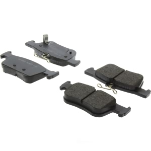 Centric Posi Quiet™ Ceramic Rear Disc Brake Pads for 2018 Honda Accord - 105.60330