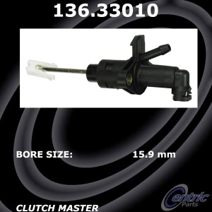 Centric Premium Clutch Master Cylinder for 2004 Audi TT - 136.33010