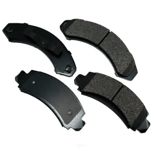 Akebono Pro-ACT™ Ultra-Premium Ceramic Front Disc Brake Pads for 1991 Ford Explorer - ACT607