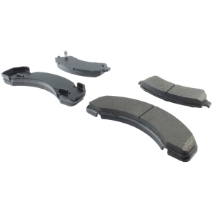 Centric Posi Quiet™ Extended Wear Semi-Metallic Rear Disc Brake Pads - 106.07170