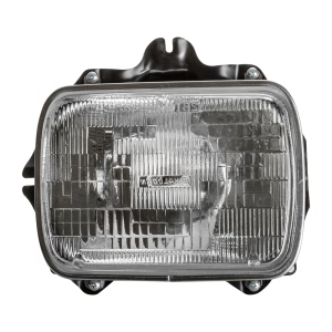 TYC Replacement 7X6 Rectangular Driver Side Chrome Sealed Beam Headlight for 1995 Toyota Pickup - 22-1014