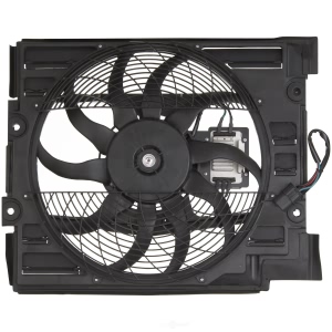 Spectra Premium A/C Condenser Fan Assembly for BMW 530i - CF19006