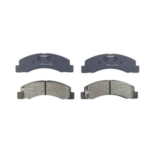 Bosch QuietCast™ Premium Organic Front Disc Brake Pads for 1999 Ford F-250 Super Duty - BP756