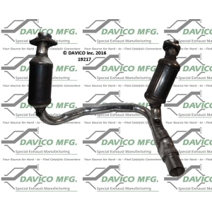 Davico Direct Fit Catalytic Converter and Pipe Assembly for 2008 Dodge Dakota - 19217