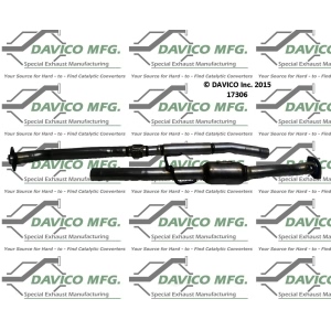 Davico Direct Fit Catalytic Converter and Pipe Assembly for 2004 Toyota RAV4 - 17306