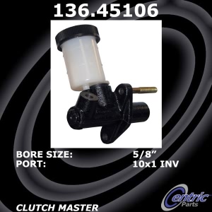 Centric Premium™ Clutch Master Cylinder for Mazda 626 - 136.45106