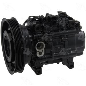 Four Seasons Remanufactured A C Compressor With Clutch for 1990 Toyota Tercel - 67393