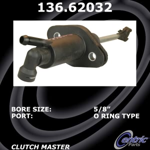 Centric Premium Clutch Master Cylinder for 2005 Pontiac Sunfire - 136.62032