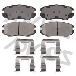 Advics Ultra-Premium™ Ceramic Brake Pads for 2012 GMC Terrain - AD1421