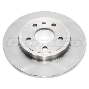 DuraGo Solid Rear Brake Rotor for 2007 Audi A4 Quattro - BR900434