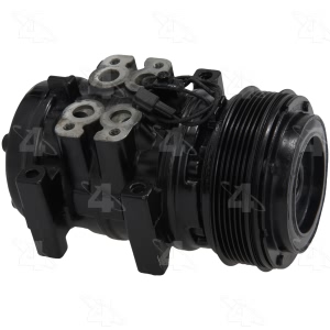 Four Seasons Remanufactured A C Compressor With Clutch for 1991 Ford Escort - 67397