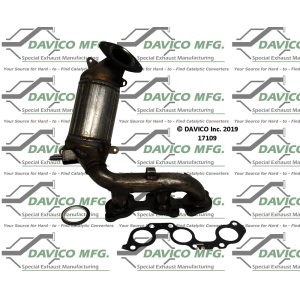 Davico Exhaust Manifold with Integrated Catalytic Converter - 17109