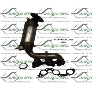 Davico Exhaust Manifold with Integrated Catalytic Converter for 2007 Toyota Highlander - 17109