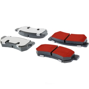 Centric Posi Quiet Pro™ Ceramic Rear Disc Brake Pads for 2007 Suzuki Reno - 500.13150