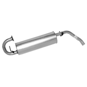 Walker Quiet Flow Stainless Steel Round Aluminized Exhaust Muffler And Pipe Assembly for Toyota RAV4 - 54254