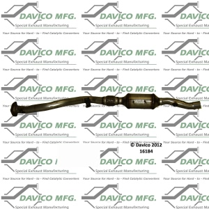 Davico Direct Fit Catalytic Converter and Pipe Assembly for Audi A6 Quattro - 16184