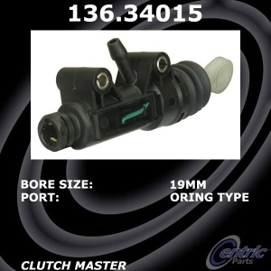 Centric Premium Clutch Master Cylinder for 2015 BMW 535i - 136.34015