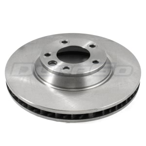 DuraGo Vented Front Driver Side Brake Rotor for Audi - BR900474