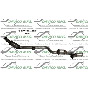 Davico Direct Fit Catalytic Converter and Pipe Assembly for Mercedes-Benz CLK55 AMG - 18527