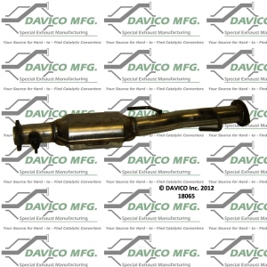 Davico Direct Fit Catalytic Converter for 2001 Toyota 4Runner - 18065