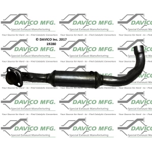 Davico Direct Fit Catalytic Converter for 2005 Ford Expedition - 19280