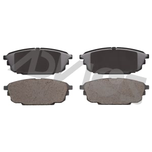 Advics Ultra-Premium™ Ceramic Rear Disc Brake Pads for Mazda Protege5 - AD0892