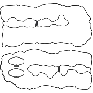 Victor Reinz Engine Valve Cover Gasket Set for 2012 BMW 650i xDrive - 15-10180-01