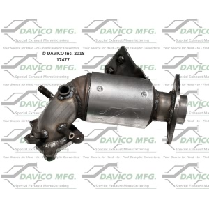 Davico Direct Fit Catalytic Converter for 2012 Mazda CX-7 - 17477