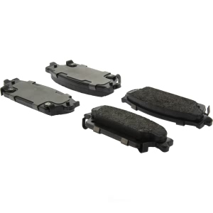 Centric Posi Quiet™ Extended Wear Semi-Metallic Rear Disc Brake Pads for 2006 Cadillac CTS - 106.10200