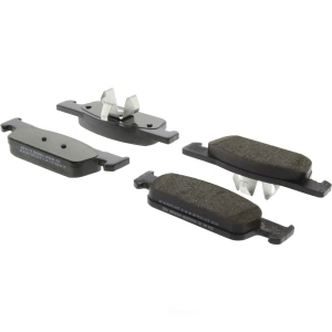 Centric Posi Quiet™ Ceramic Front Disc Brake Pads for Smart Fortwo - 105.18301