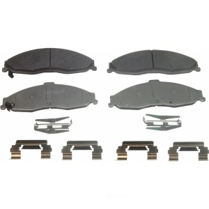 Wagner ThermoQuiet Semi-Metallic Disc Brake Pad Set for 2002 Pontiac Firebird - MX749