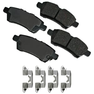 Akebono Performance™ Ultra-Premium Ceramic Rear Brake Pads for 2006 Nissan Pathfinder - ASP1101A