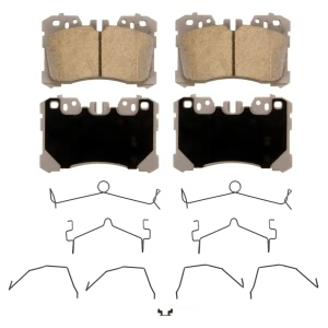 Wagner Thermoquiet Ceramic Front Disc Brake Pads for 2012 Lexus LS460 - QC1282