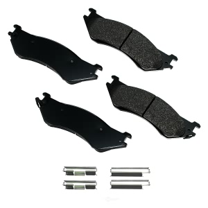 Akebono Pro-ACT™ Ultra-Premium Ceramic Front Disc Brake Pads for 2000 Ford Expedition - ACT702