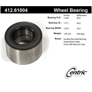 Centric Premium™ Front Driver Side Wheel Bearing for 2015 Ford Focus - 412.61004