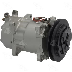 Four Seasons Remanufactured A C Compressor With Clutch for 1989 Hyundai Excel - 57563