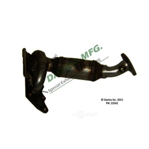 Davico Exhaust Manifold with Integrated Catalytic Converter - 19242