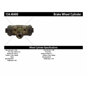 Centric Premium™ Wheel Cylinder for Dodge Colt - 134.46400