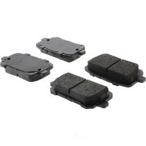 Centric Posi Quiet™ Semi-Metallic Rear Disc Brake Pads for 2020 Dodge Charger - 104.17660