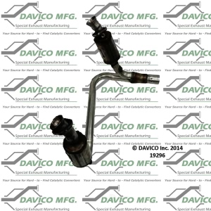 Davico Direct Fit Catalytic Converter and Pipe Assembly for Dodge Durango - 19296