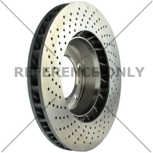 Centric SportStop Drilled 1-Piece Rear Brake Rotor for 2019 Porsche 718 Cayman - 128.37037