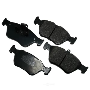 Akebono EURO™ Ultra-Premium Ceramic Front Disc Brake Pads for 1994 Saab 900 - EUR644