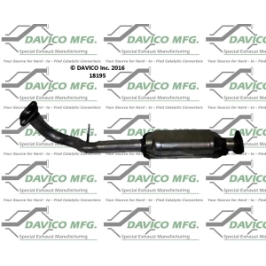 Davico Direct Fit Catalytic Converter and Pipe Assembly for Honda Insight - 18195