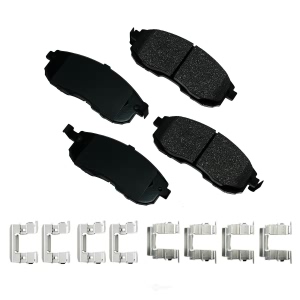 Akebono Performance™ Ultra-Premium Ceramic Front Brake Pads for Infiniti I35 - ASP815A