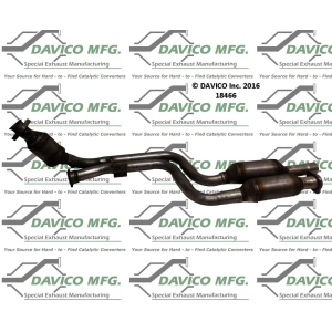 Davico Direct Fit Catalytic Converter and Pipe Assembly for Mercedes-Benz CLK430 - 18466