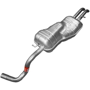 Walker Quiet Flow Steel Irregular Aluminized Exhaust Muffler for 2000 Volkswagen Jetta - 55636