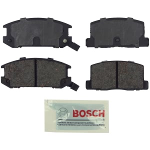Bosch Blue™ Semi-Metallic Rear Disc Brake Pads for 1988 Toyota MR2 - BE309