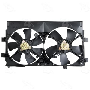 Four Seasons Dual Radiator And Condenser Fan Assembly for Mitsubishi Lancer - 76255